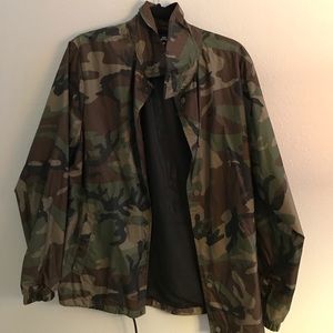 camo nike windbreaker
